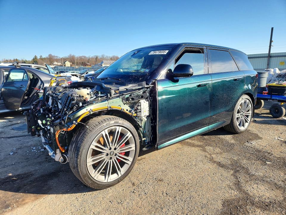 2025 Land rover RANGE ROVER VIN SAL1L9E97SA467560 COPART salvage auction — FRONT END, Pa - Cert Of Title, sold $2,200 on 2026-07-21 (photo 1)