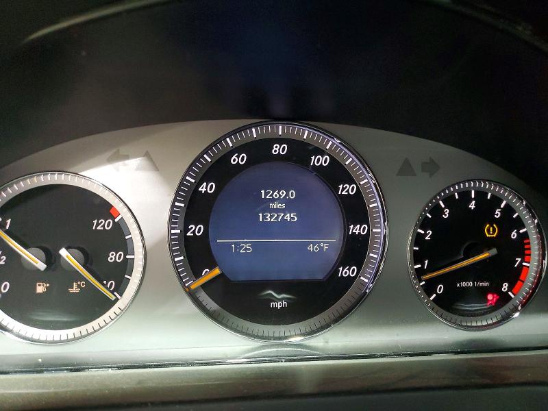 2008 Mercedes-benz C class VIN WDDGF54X98R014705 COPART salvage auction — FRONT END, PA - CERTIFICATE OF SALVAGE, sold $4,050 on 2026-08-07 (photo 9)