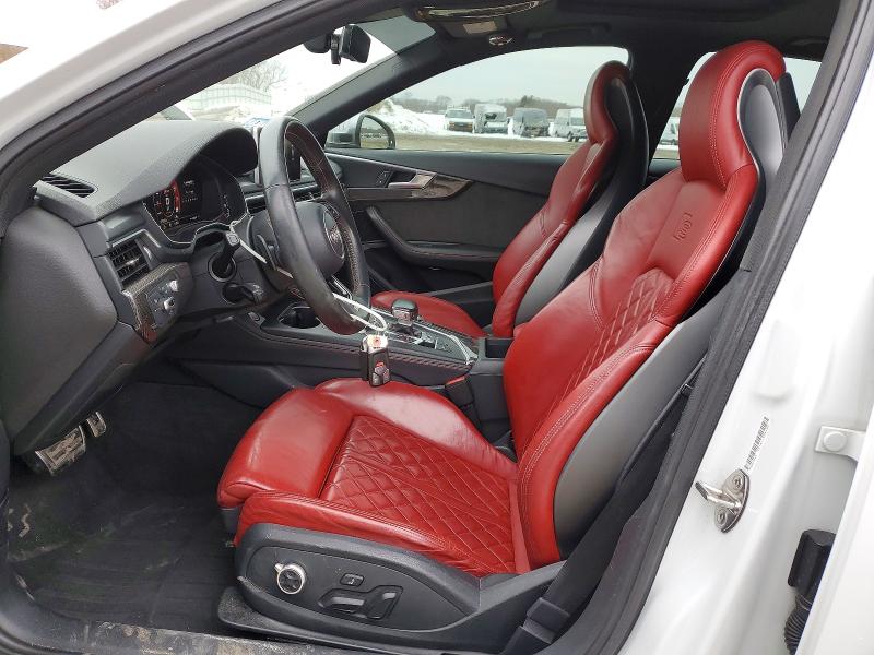 2018 Audi S4 VIN WAUC4AF44JA075939 COPART salvage auction — FRONT END, Ma - Cert Of Title-Salvage, sold $200 on 2026-07-29 (photo 7)