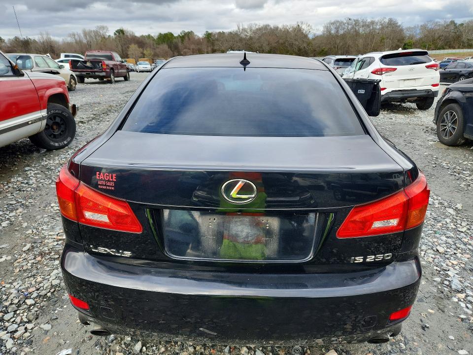 2007 Lexus Is 250 VIN JTHBK262375036445 COPART salvage auction — NORMAL WEAR, Ga - Certificate Of Title (P), sold $375 on 2026-07-02 (photo 6)