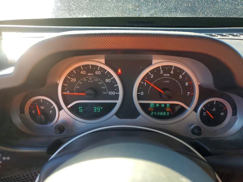 2010 Jeep Wrangler / VIN 1J4AA5D19AL137210 COPART salvage auction — NORMAL WEAR, Mt - Certificate Of Title, sold $1,450 on 2026-08-10 (photo 9)