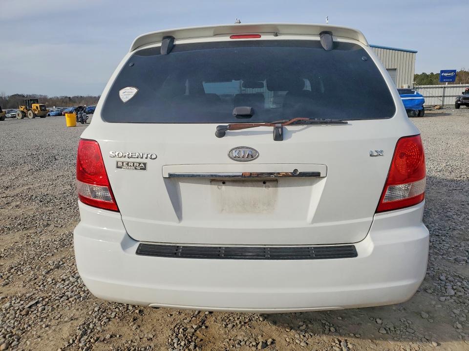 2006 Kia Sorento VIN KNDJD733265619184 COPART salvage auction — MINOR DENT/SCRATCHES, TN - SALVAGE CERTIFICATE, sold $600 on 2026-07-16 (photo 6)