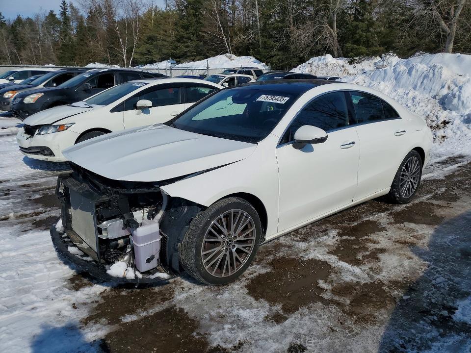 2023 Mercedes-benz Cla-klasse VIN W1K5J4HB3PN377263 COPART salvage auction — FRONT END, Salvage Title, sold $12,100 on 2026-07-14 (photo 1)