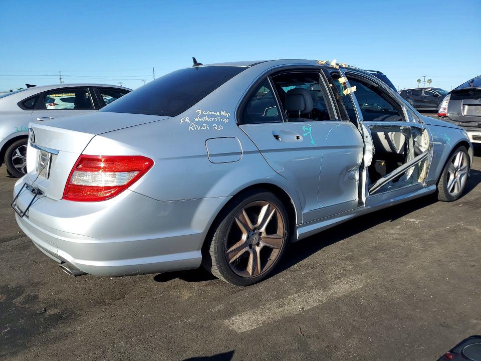 2010 Mercedes-benz C class VIN WDDGF5EB4AR117619 COPART salvage auction — SIDE, Id - Salvage Certificate Of Title, sold $475 on 2026-07-08 (photo 3)