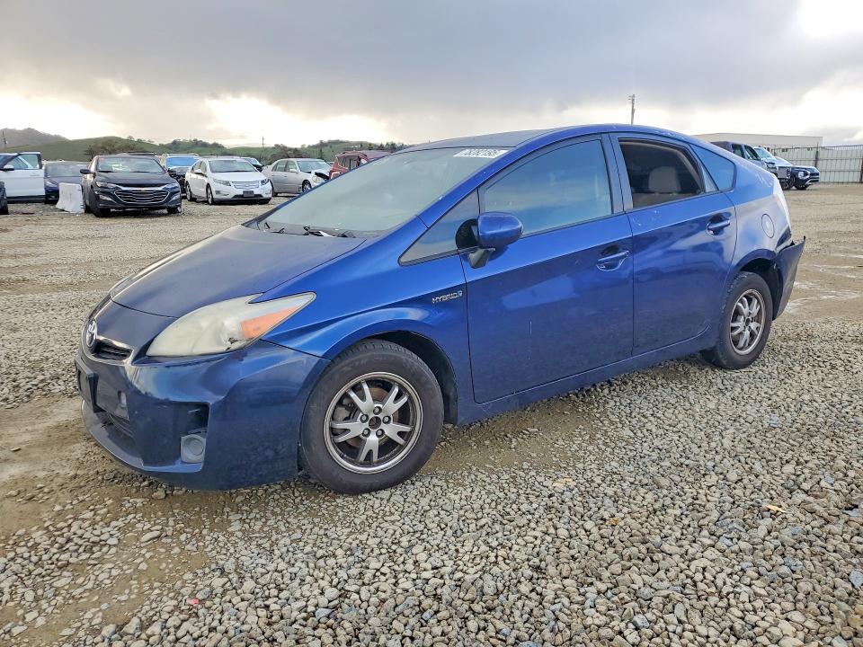 2010 Toyota Prius VIN JTDKN3DU7A1242255 COPART salvage auction — VANDALISM, CA - SALVAGE CERTIFICATE, sold $525 on 2026-07-14 (photo 1)