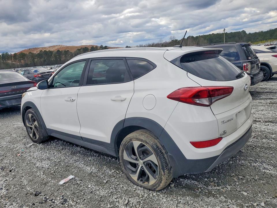 2016 Hyundai Tucson VIN KM8J33A27GU250962 COPART salvage auction — MECHANICAL, Ga - Certificate Of Title (P), sold $2,950 on 2026-07-13 (photo 2)
