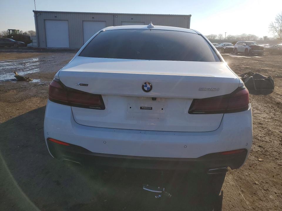2021 BMW 5er VIN WBA13BJ08MWX02900 COPART salvage auction — SIDE, MD - CERT OF SALVAGE > 75% DAMAGE, sold $13,600 on 2026-07-10 (photo 6)