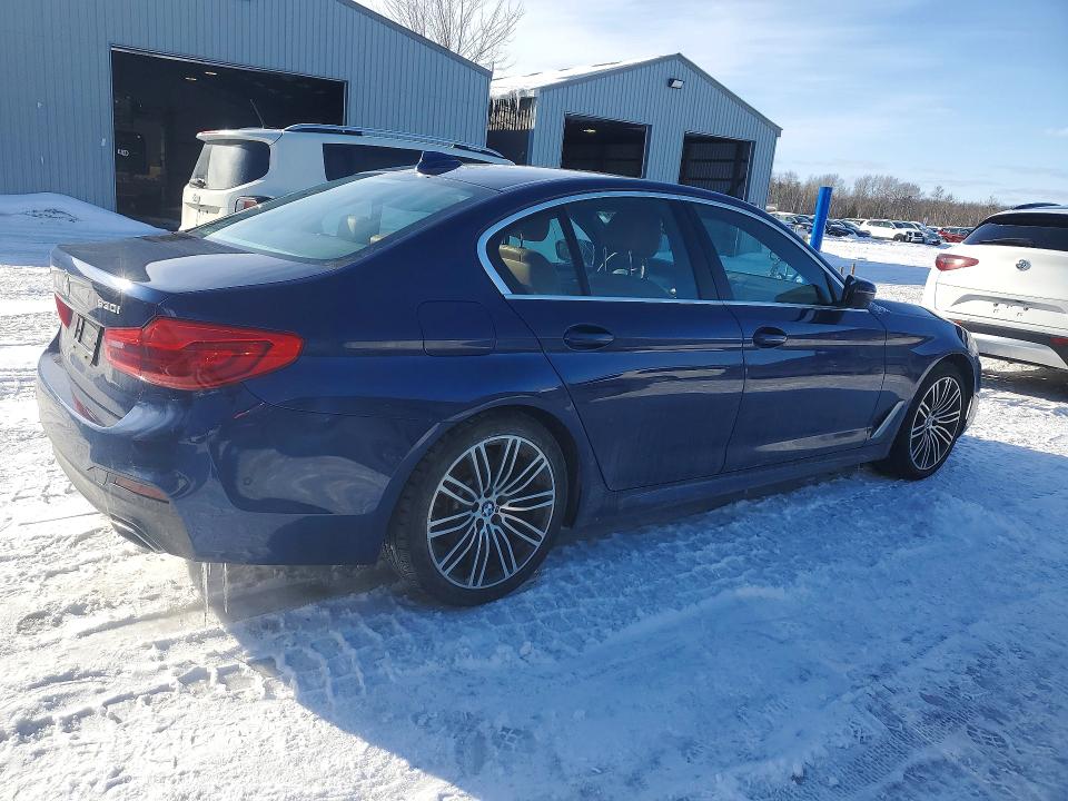 2019 BMW 5er VIN WBAJA7C51KG909812 COPART salvage auction — SIDE, Salvage Title, sold $10,000 on 2026-07-14 (photo 3)