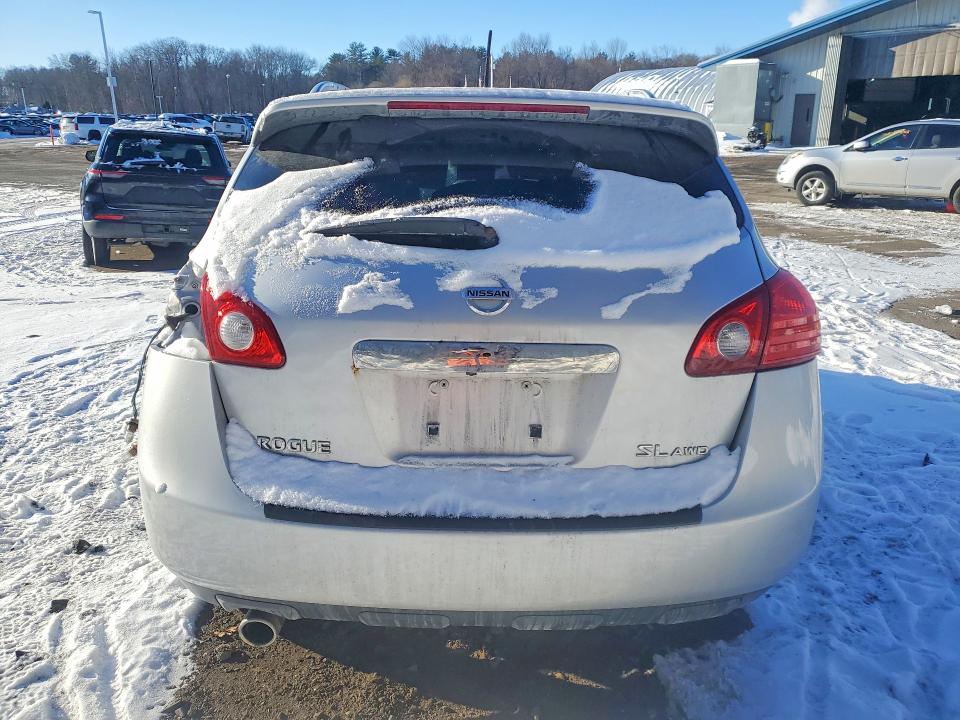 2012 Nissan Rogue VIN JN8AS5MV1CW411933 COPART salvage auction — ROLLOVER, Ct - Cert Of Title-Salvage, sold $475 on 2026-07-23 (photo 6)