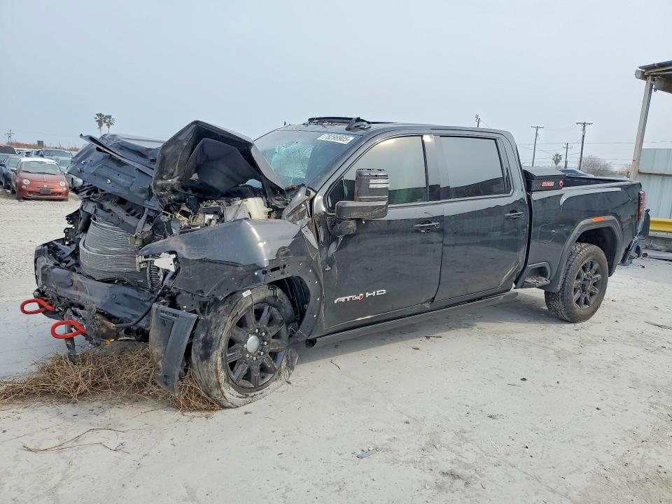 2024 Gmc SIERRA VIN 1GT49VEYXRF123804 COPART salvage auction — Front End, TX - SALVAGE VEHICLE TITLE (P), sold $21,800 on 2026-05-05 (photo 1)