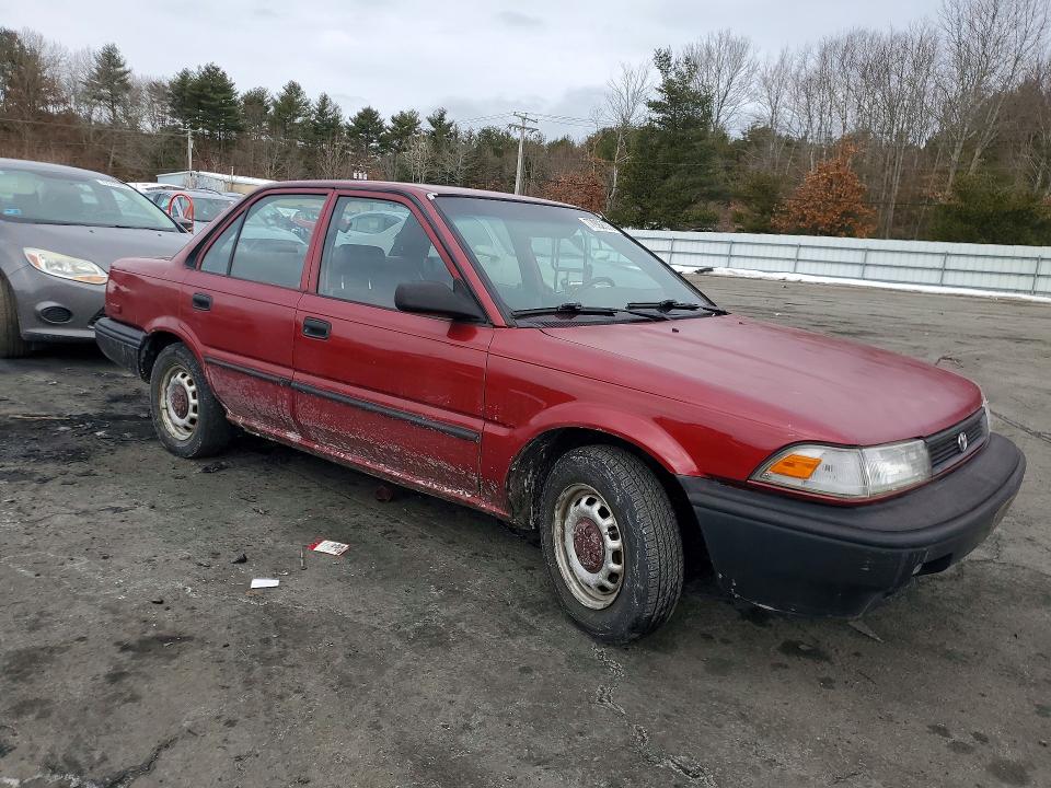 1992 Toyota Corolla VIN 2T1AE91A4NC180002 COPART salvage auction — NORMAL WEAR, CO - BILL OF SALE-PARTS ONLY, sold $125 on 2026-07-09 (photo 4)