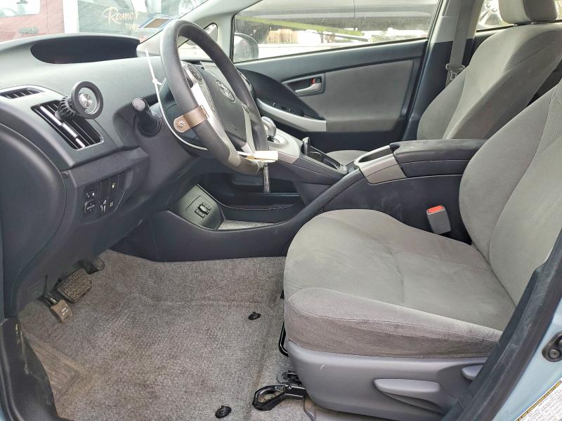 2014 Toyota Prius VIN JTDKN3DP0E3062152 COPART salvage auction — FRONT END, Ca - Salvage Certificate, sold $4,600 on 2026-07-07 (photo 7)