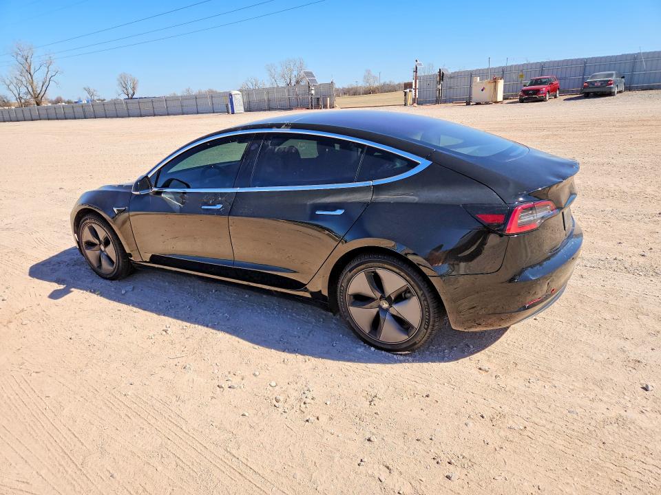 2019 Tesla Model 3 VIN 5YJ3E1EA7KF306090 COPART salvage auction — REAR END, Ok - Cert Of Title-Salvage, sold $550 on 2026-07-09 (photo 2)