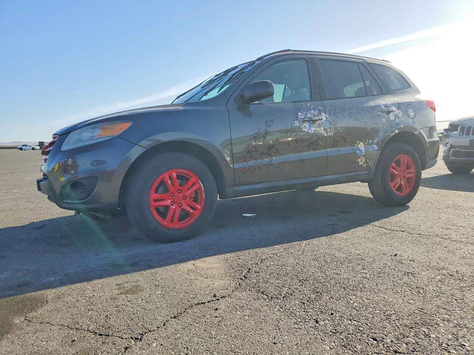 2012 Hyundai Santa fe VIN 5XYZG3AB6CG151721 COPART salvage auction — FRONT END, Salvage Title, sold $300 on 2026-07-15 (photo 1)