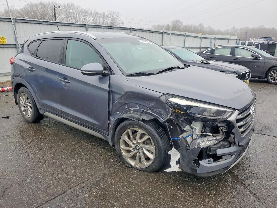 2017 Hyundai Tucson VIN KM8J3CA2XHU341936 COPART salvage auction — FRONT END, Nj - Cert Of Title-Salvage, sold $3,100 on 2026-07-07 (photo 4)