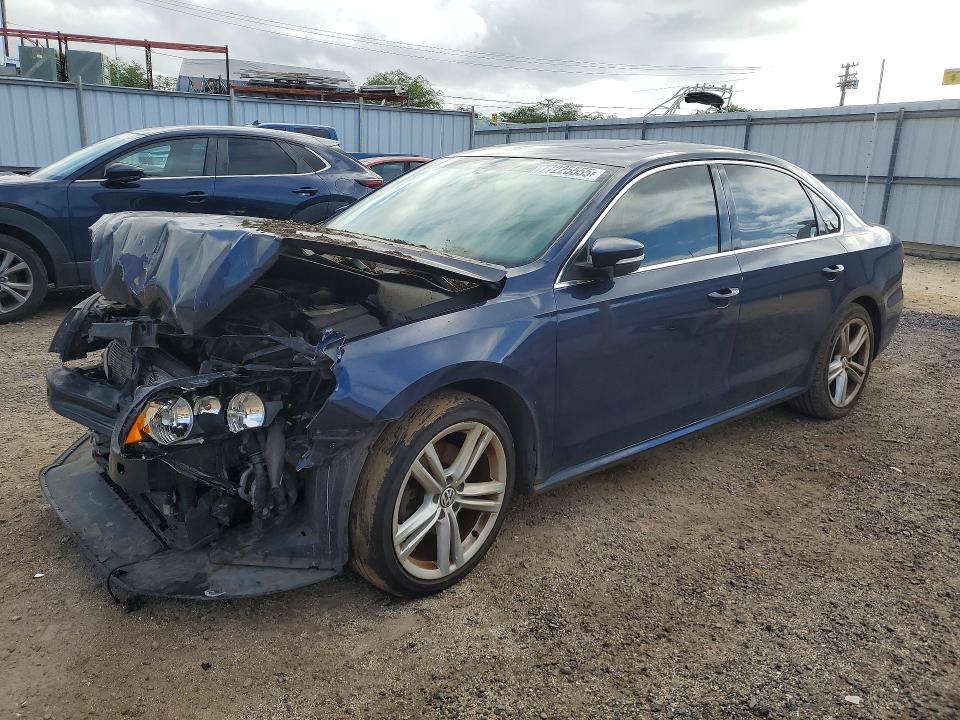 2014 Volkswagen Passat VIN 1VWBT7A31EC090361 COPART salvage auction — FRONT END, HI - CERTIFICATE OF SALVAGE, sold $2 on 2026-07-27 (photo 1)
