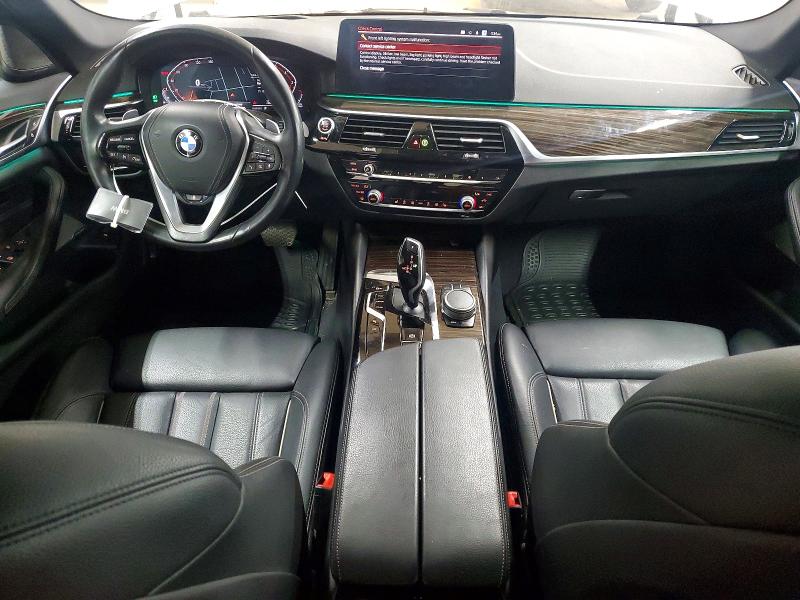 2021 BMW 5 series VIN WBA53BH04MWX37232 COPART salvage auction — FRONT END, Nc - Salvage Certificate Of Title, sold $9,800 on 2026-09-02 (photo 8)