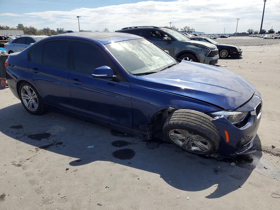 2016 BMW 3er VIN WBA8E9G52GNT46068 COPART salvage auction — FRONT END, Salvage Title, sold $2,050 on 2026-08-17 (photo 4)