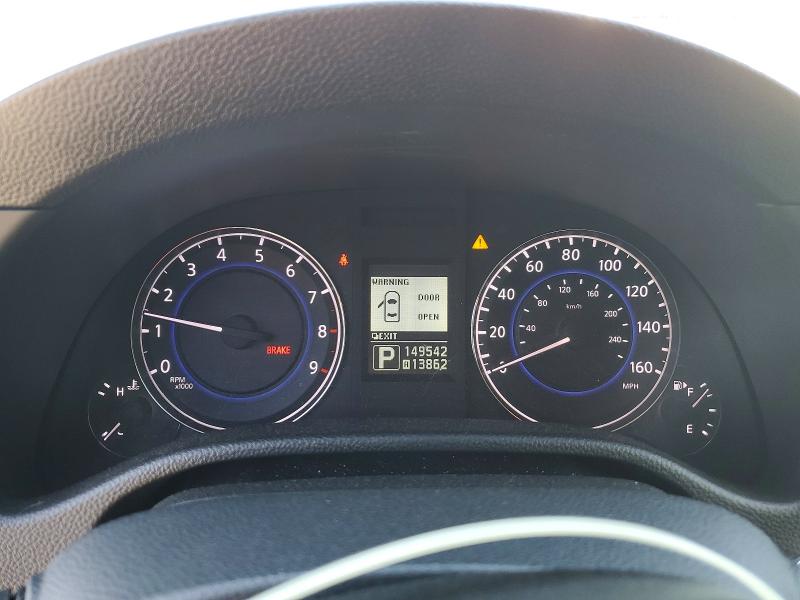 2013 Infiniti G VIN JN1CV6EK4DM920551 COPART salvage auction — SIDE, Fl - Cert Of Title Slvg Rebuildable, sold $1,350 on 2026-07-07 (photo 9)