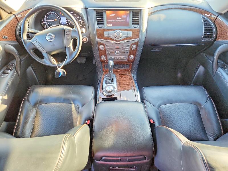2017 Nissan Armada VIN JN8AY2NC7H9511504 COPART salvage auction — NORMAL WEAR, Tx - Certificate Of Title, sold $3,700 on 2026-07-09 (photo 8)