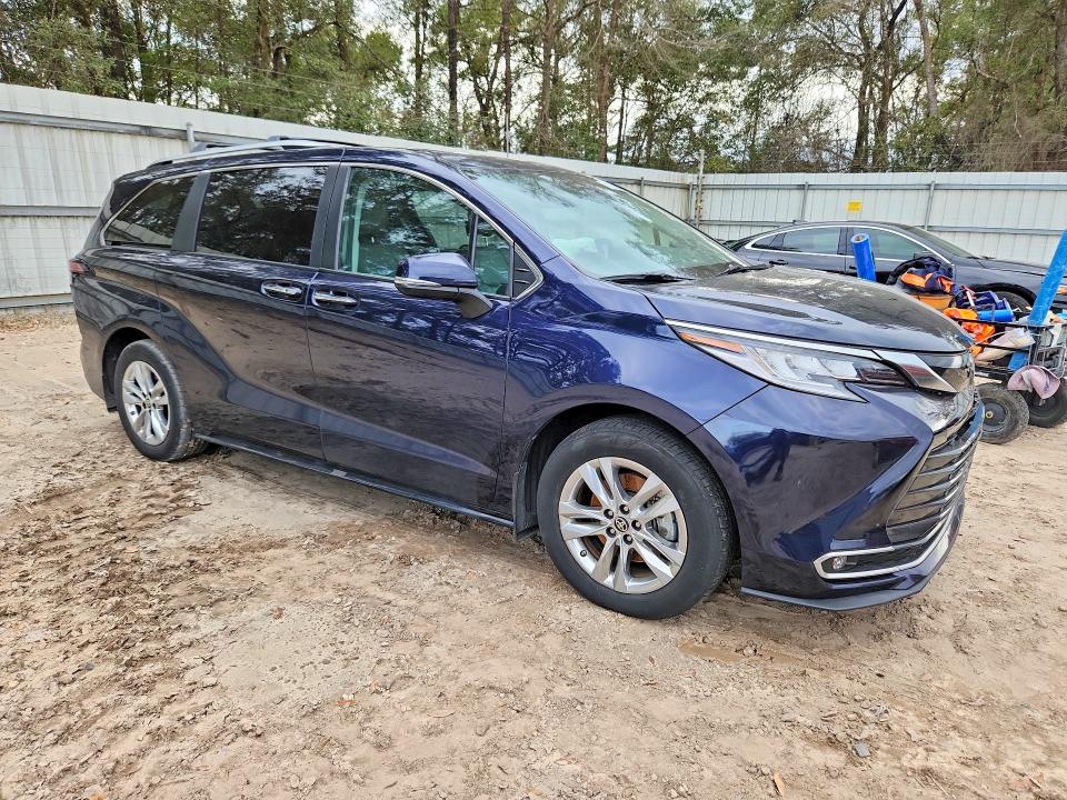 2024 Toyota Sienna VIN 5TDZRKEC1RS193815 COPART salvage auction — FRONT END, Fl - Cert Of Title Slvg Rebuildable, sold $21,400 on 2026-07-10 (photo 4)