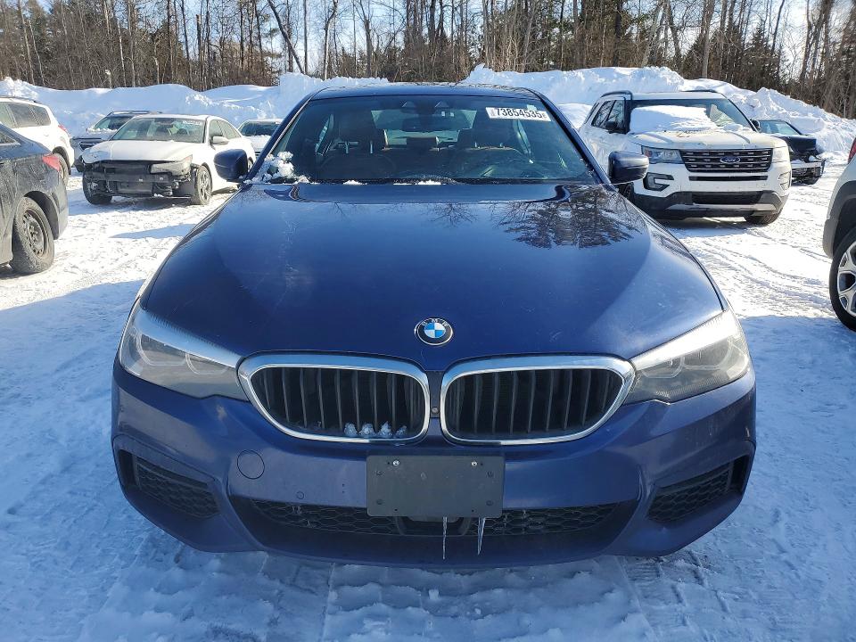 2019 BMW 5er VIN WBAJA7C51KG909812 COPART salvage auction — SIDE, Salvage Title, sold $10,000 on 2026-07-14 (photo 5)
