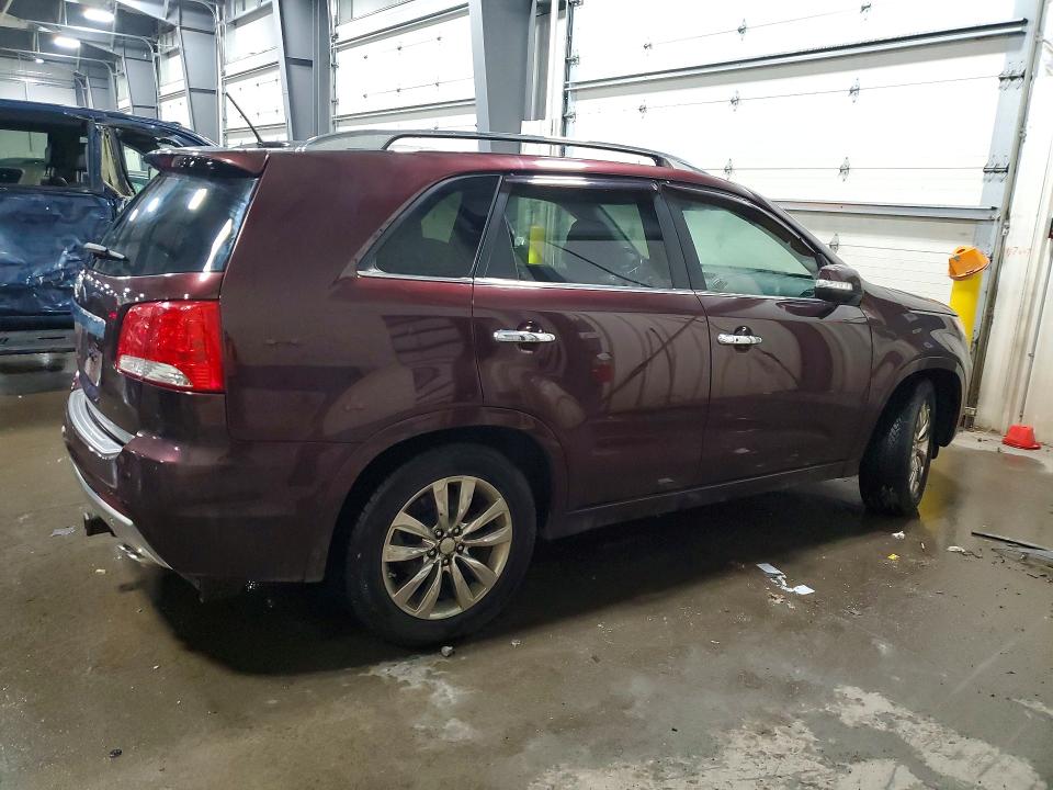 2013 Kia Sorento VIN 5XYKW4A20DG379581 COPART salvage auction — FRONT END, Mn - Cert Of Title-Prior Salvage, sold $1,100 on 2026-07-07 (photo 3)