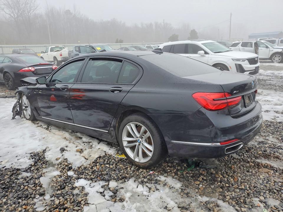 2018 BMW 7 Series VIN WBA7F2C54JG424075 COPART salvage auction — Front End, TN - CERTIFICATE OF TITLE, sold $825 on 2026-07-09 (photo 2)