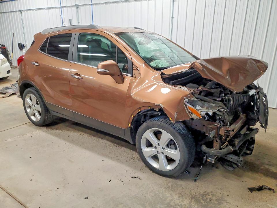 2016 Buick Encore VIN KL4CJESBXGB569078 COPART salvage auction — FRONT END, Pa - Certificate Of Salvage, sold $425 on 2026-07-08 (photo 4)