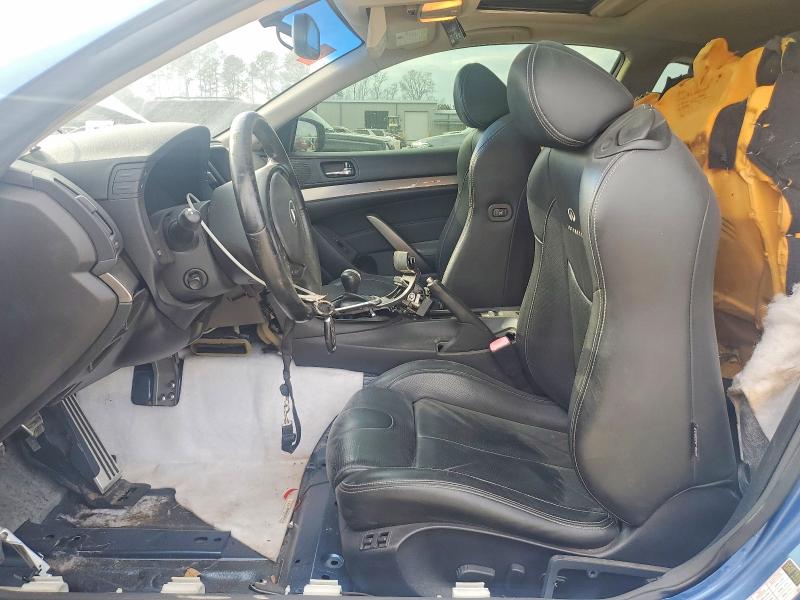 2012 Infiniti G VIN JN1CV6EK1CM421737 COPART salvage auction — WATER/FLOOD, Sc - Cert Of Title-Salvage Water, sold $1,600 on 2026-07-13 (photo 7)