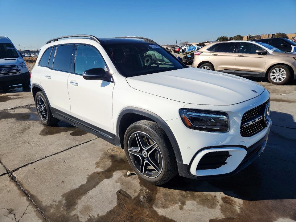 2024 Mercedes-benz Glb VIN W1N4M4HB4RW374763 COPART salvage auction — REAR END, Tx - Certificate Of Title, sold $10,200 on 2026-07-09 (photo 4)