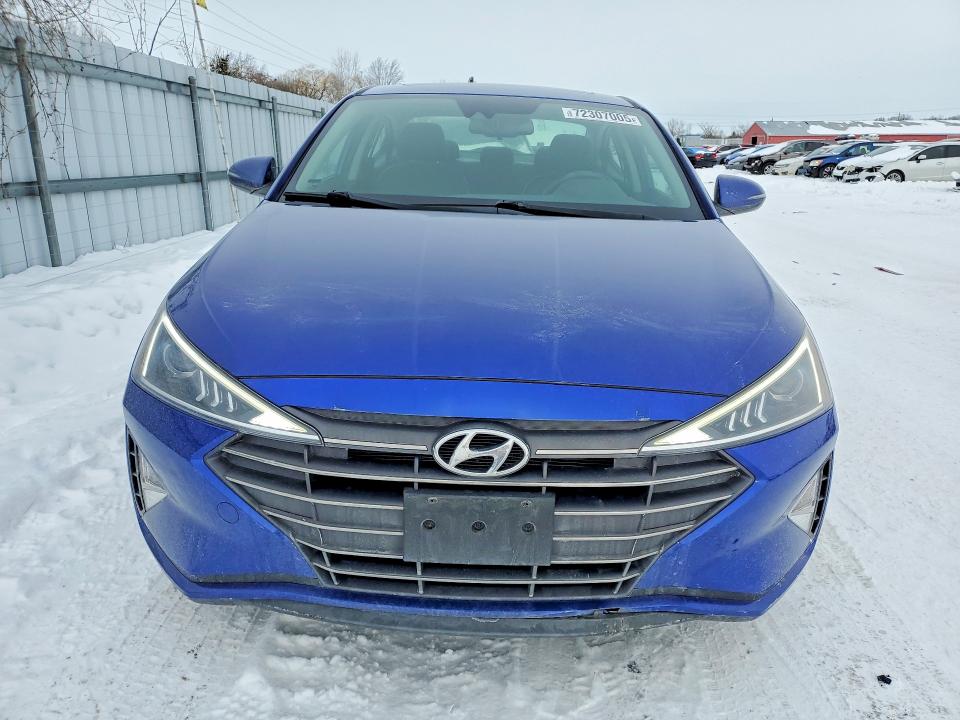 2019 Hyundai Elantra VIN KMHD84LF4KU774454 COPART salvage auction — REAR END, On - Permit Salvage, sold $1,750 on 2026-07-28 (photo 5)