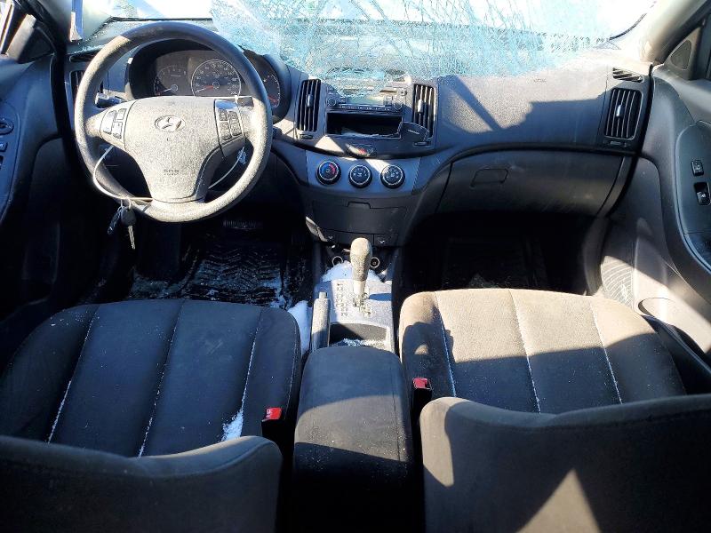 2009 Hyundai Elantra VIN KMHDU45D09U771391 COPART salvage auction — ROOF, ON - PERMIT SALVAGE, sold $200 on 2026-07-09 (photo 8)