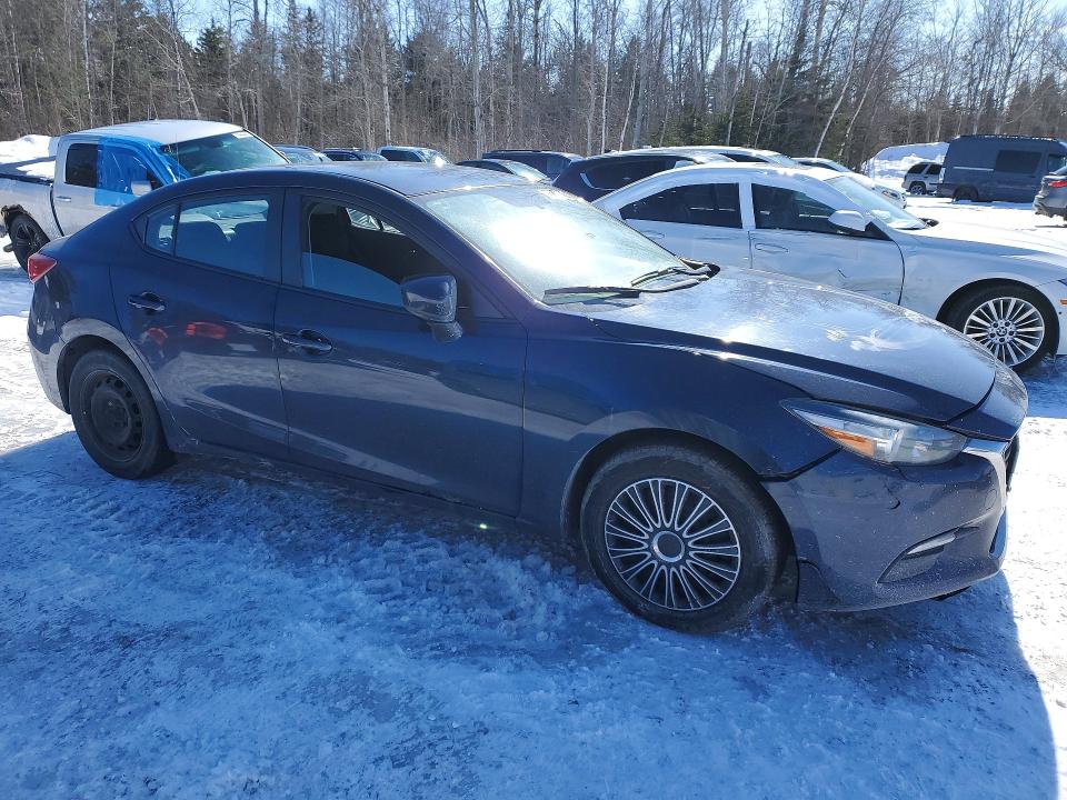 2017 Mazda 3 VIN JM1BN1U71H1113470 COPART salvage auction — FRONT END, Salvage Title, sold $1,600 on 2026-07-23 (photo 4)