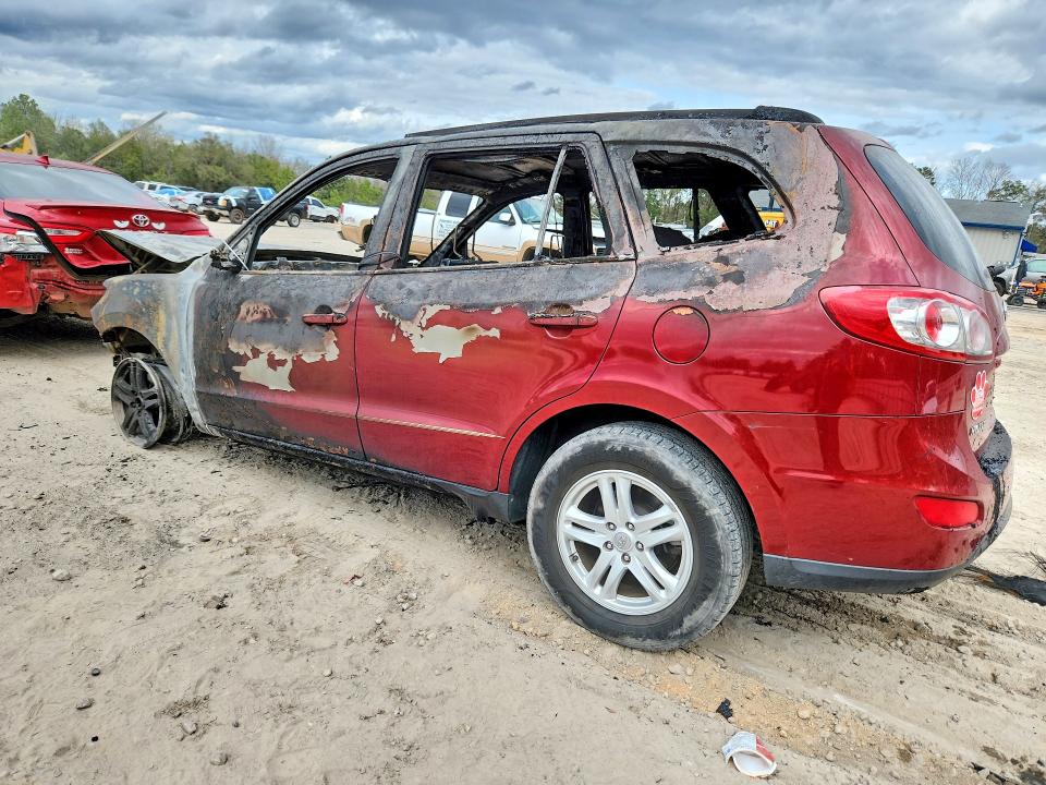 2011 Hyundai Santa fe VIN 5XYZG3AB0BG005250 COPART salvage auction — ENGINE BURN, FL - CERTIFICATE OF DESTRUCTION, sold $10 on 2026-07-17 (photo 2)