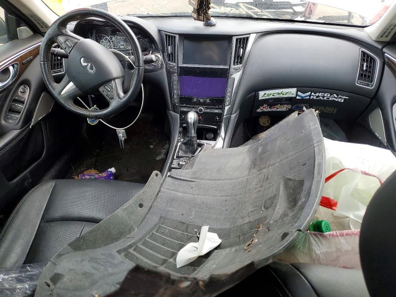 2017 Infiniti Q50 VIN JN1EV7AR9HM836491 COPART salvage auction — MINOR DENT/SCRATCHES, Ct - Certificate Of Title, sold $5,900 on 2026-07-27 (photo 8)