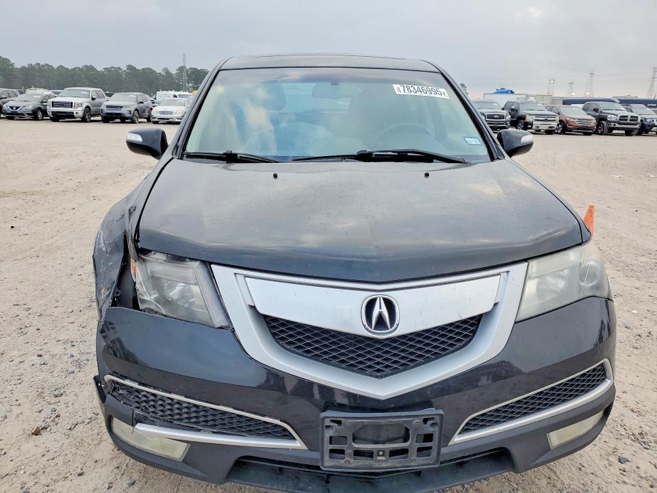 2011 Acura Mdx VIN 2HNYD2H45BH504675 COPART salvage auction — FRONT END, TX - SALVAGE VEHICLE TITLE (P), sold $725 on 2026-07-17 (photo 5)