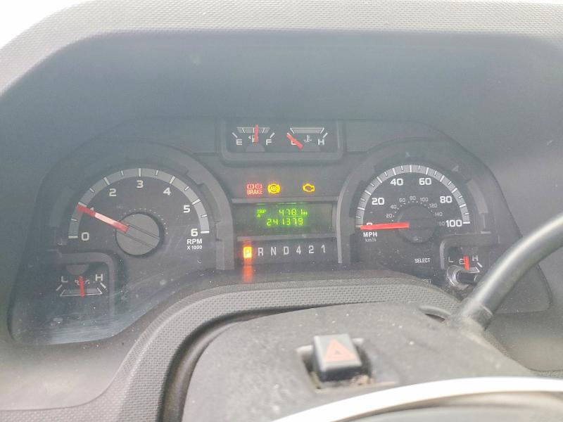 2019 Ford E-450 VIN 1FDXE4FS1KDC17144 COPART salvage auction — FRONT END, Oh - Cert Of Title-Salvage, sold $4,450 on 2026-07-08 (photo 9)