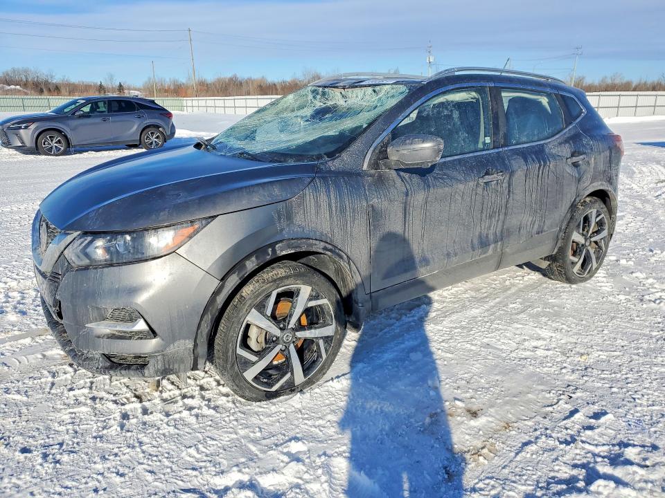 2021 Nissan Rogue sport VIN JN1BJ1BW8MW453043 COPART salvage auction — ROOF, On - Permit Salvage, sold $5,400 on 2026-07-21 (photo 1)