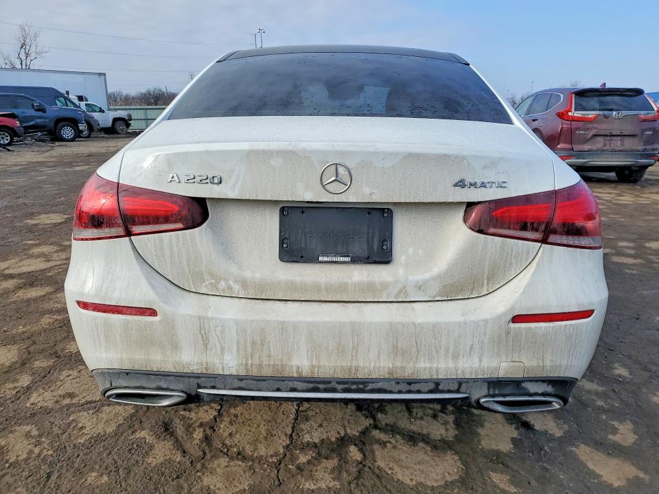 2019 Mercedes-benz A-klasse VIN WDD3G4FB0KW010882 COPART salvage auction — FRONT END, Wv - Salvage Certificate, sold $4,050 on 2026-07-24 (photo 6)