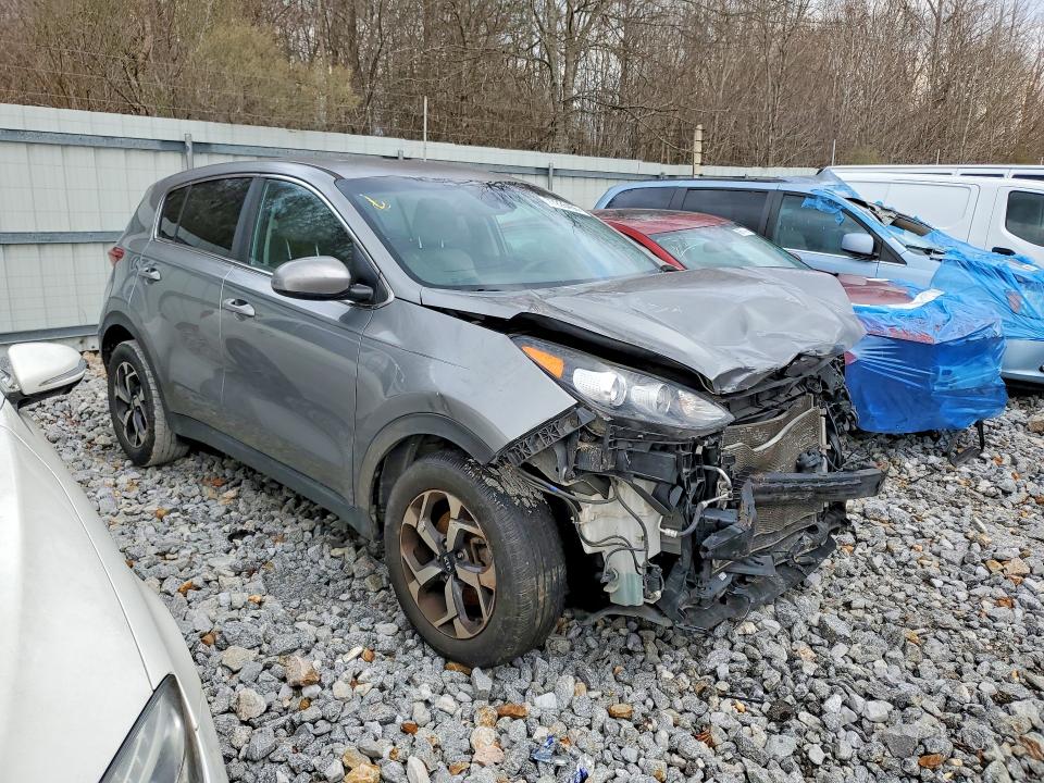 2020 Kia Sportage VIN KNDPM3AC6L7736823 COPART salvage auction — FRONT END, Al - Cert Of Title-Salvage Title, sold $3,491 on 2026-07-30 (photo 4)