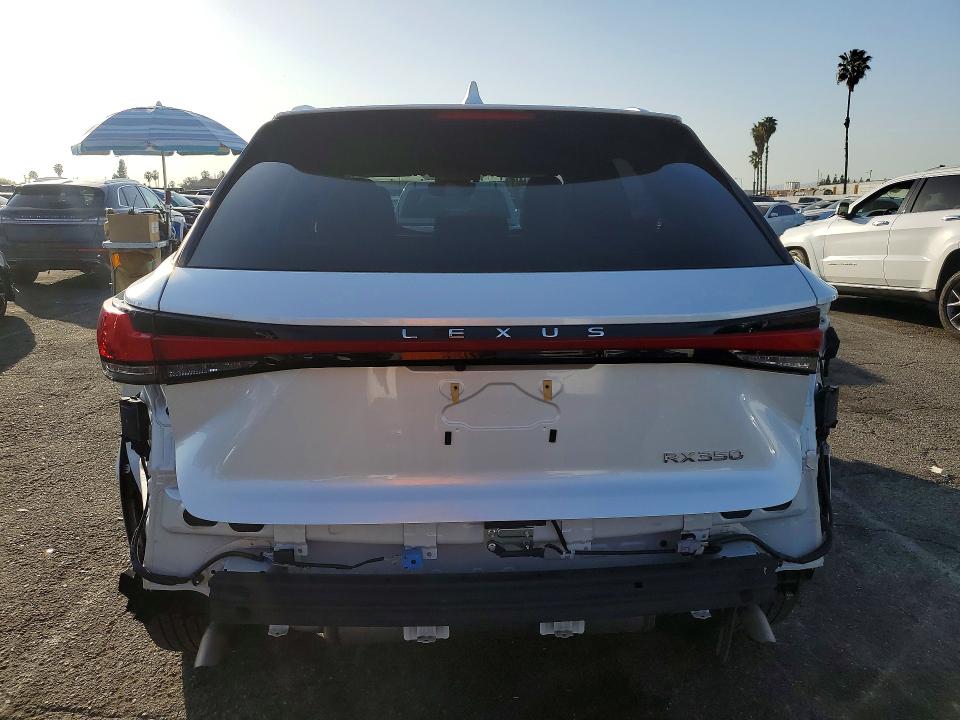 2024 Lexus RX 350 VIN JTJCHMAA4R2013305 COPART salvage auction — Front End, CA - DIS/DLR/EXP ONLY CLEAN TITLE (P), sold $34,250 on 2026-02-27 (photo 6)