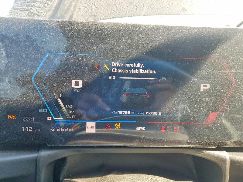 2024 BMW M4 VIN WBS43AZ02RCN67011 COPART salvage auction — FRONT END, Salvage Title, sold $49,750 on 2026-07-13 (photo 9)