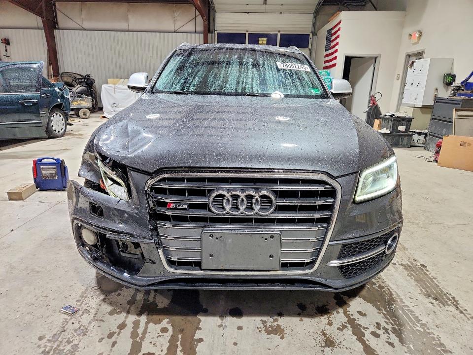 2015 Audi Q5 VIN WA1CGAFP9FA077966 COPART salvage auction — FRONT END, Salvage Title, sold $875 on 2026-07-31 (photo 5)