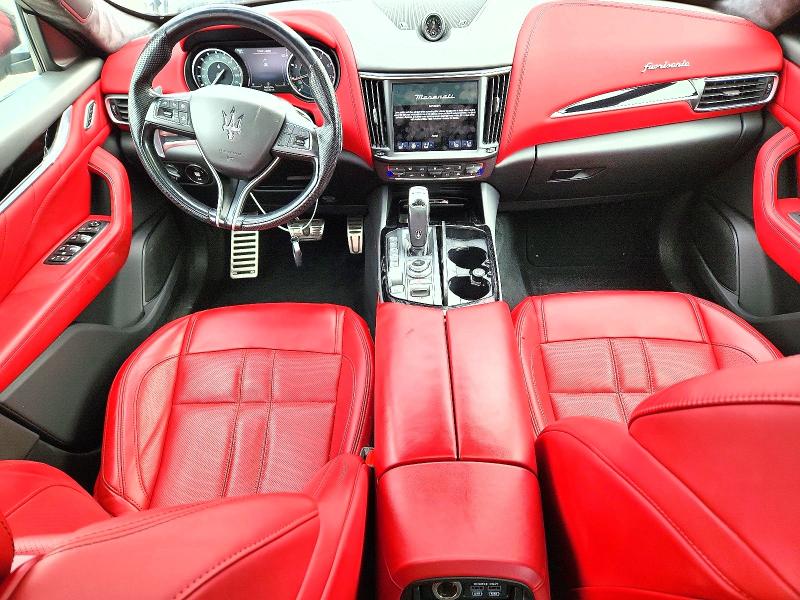 2022 Maserati Levante VIN ZN661YUM0NX381476 COPART salvage auction — FRONT END, Pa - Certificate Of Salvage, sold $19,000 on 2026-07-02 (photo 8)
