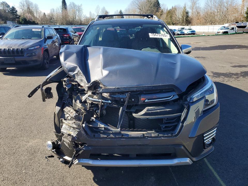 2022 Subaru Forester VIN JF2SKARC0NH415836 COPART salvage auction — FRONT END, OR - SALVAGE TITLE CERTIFICATE, sold $4,300 on 2026-07-06 (photo 5)