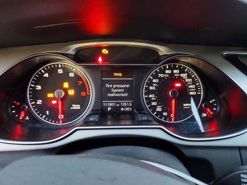 2015 Audi A4 VIN WAUBFAFL0FN043146 COPART salvage auction — SIDE, AL - CERT OF TITLE-SALVAGE TITLE, sold $1,850 on 2026-07-29 (photo 9)
