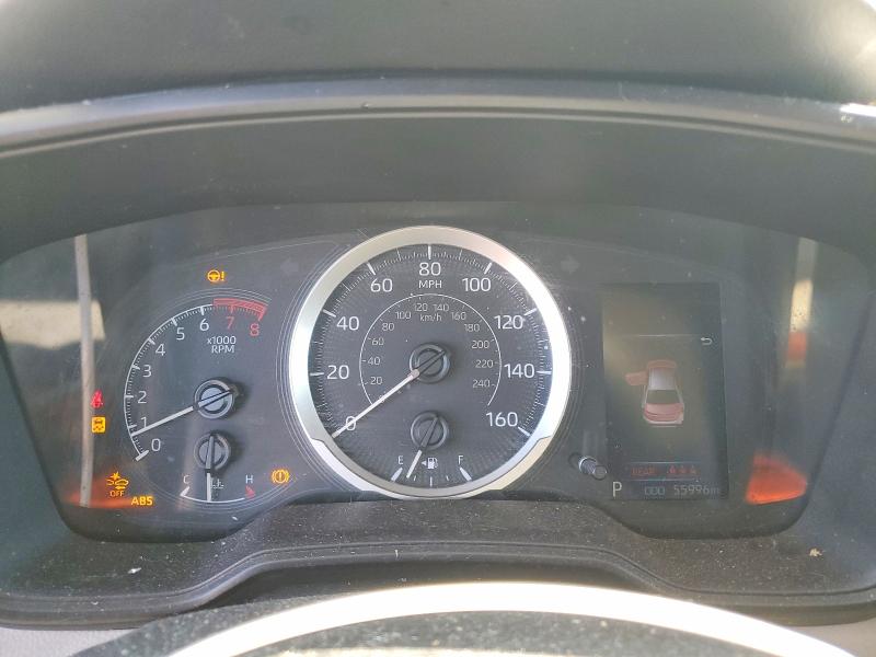 2022 Toyota Corolla VIN 5YFEPMAE6NP330256 COPART salvage auction — FRONT END, Oh - Cert Of Title-Salvage, sold $4,850 on 2026-07-31 (photo 9)