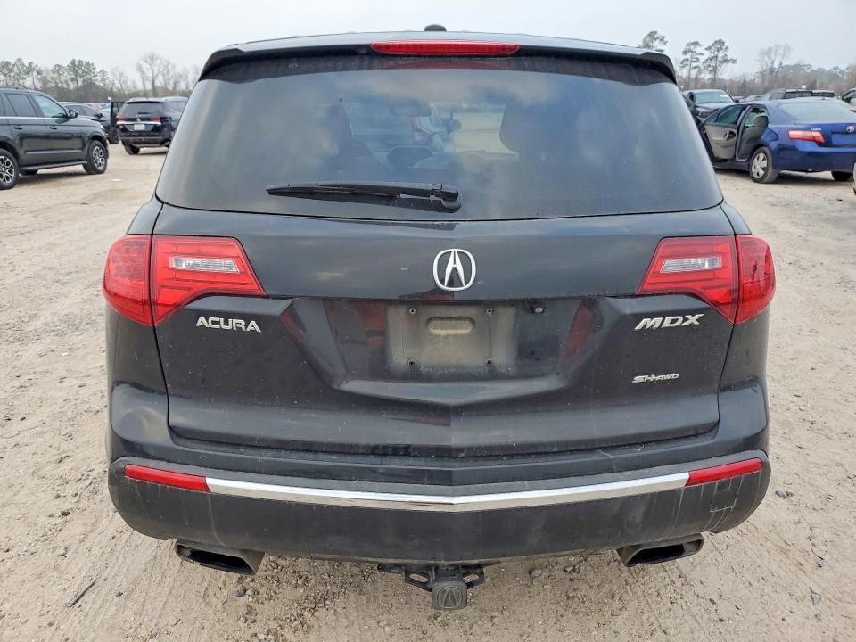 2011 Acura Mdx VIN 2HNYD2H45BH504675 COPART salvage auction — FRONT END, TX - SALVAGE VEHICLE TITLE (P), sold $725 on 2026-07-17 (photo 6)