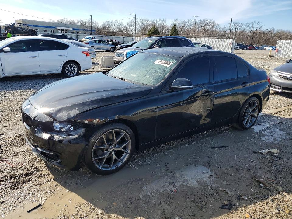 2015 BMW 3er VIN WBA3B5G54FNS18022 COPART salvage auction — FRONT END, Ky - Cert Of Title-Salvage, sold $1,200 on 2026-07-16 (photo 1)